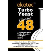 Дрожжи спиртовые Alcotec 48 Turbo