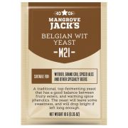 Дрожжи пивные Mangrove Jack's M21, Belgian Wit, 10 г