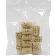 Пробка винная корковая агломерированная, 23х33, 10 шт.